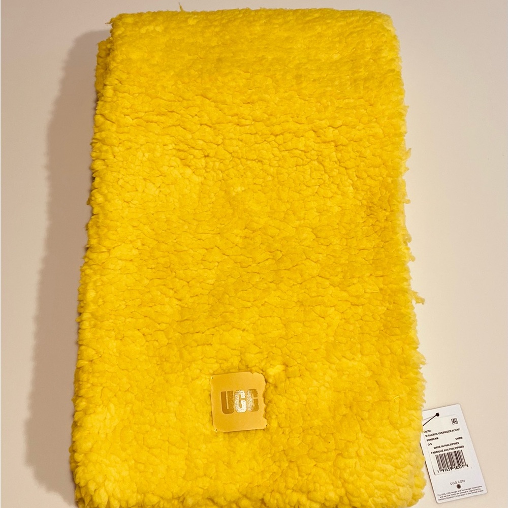 UGG Yellow Fleece Blanket